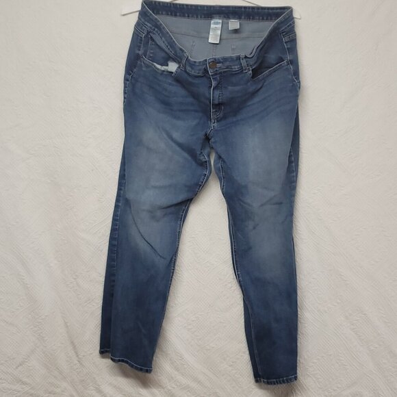 30. Time and Tru Jeans Blue Sz 22 - Picture 1 of 10